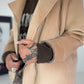 Biker Jacke - beige