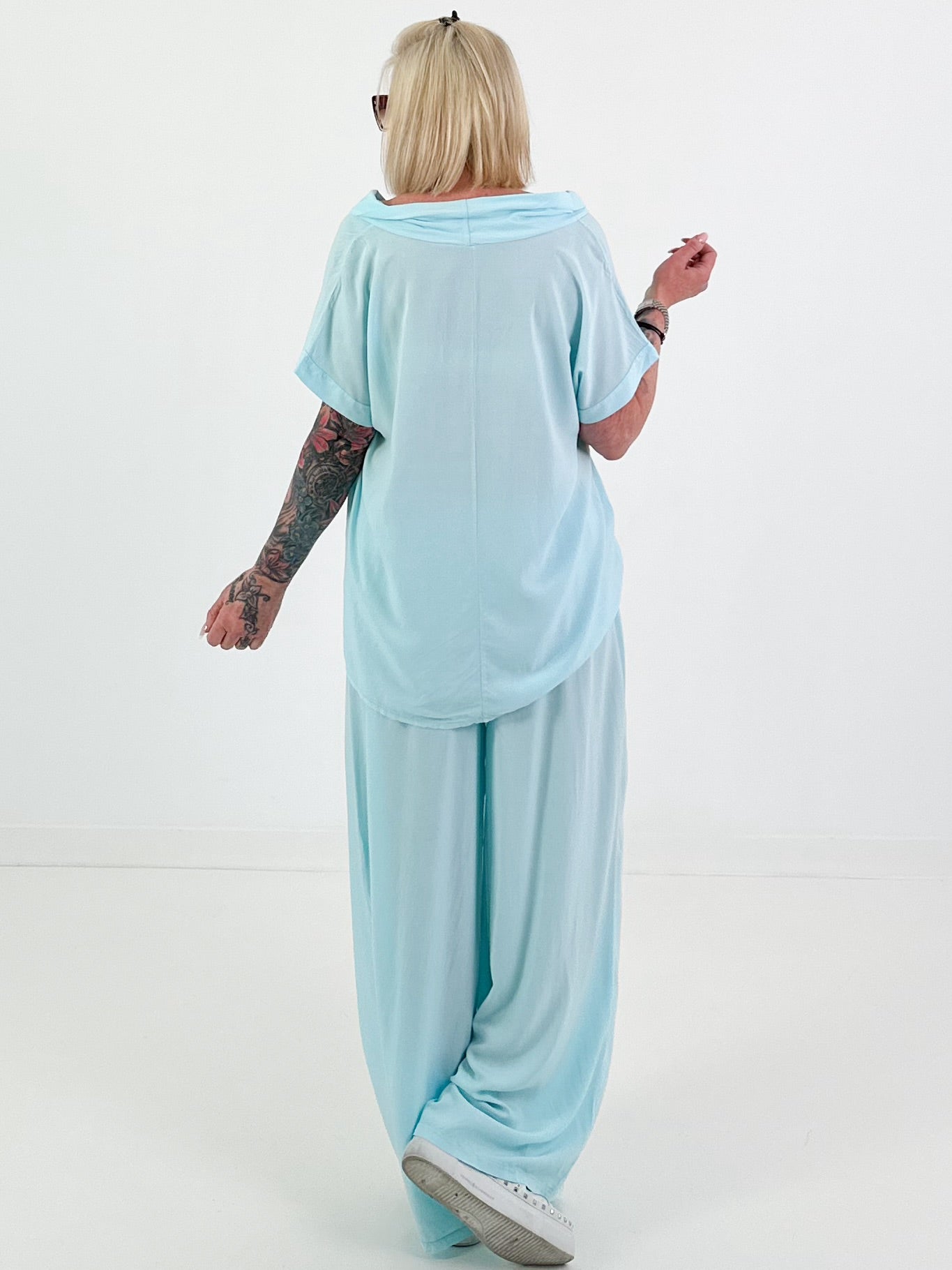 Leichter Zweiteiler - türkis