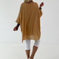 Tunika im Layer-Look - camel
