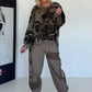 Sweater im Camouflage-Look - taupe-mokka-mehrfarbig
