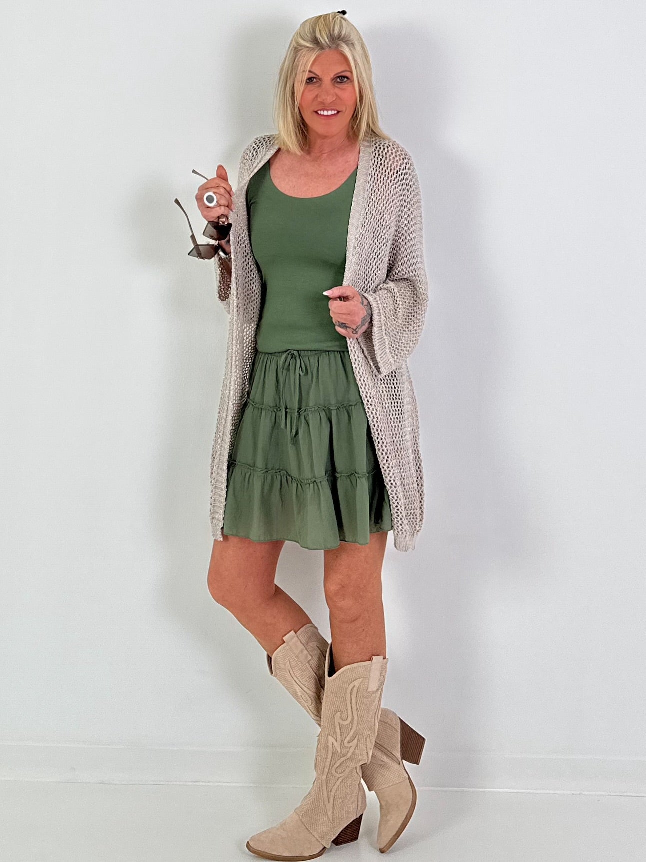 Gevoerde basic top - 7 kleuren
