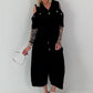 Hoodie Shirt mit Cut Out Shoulder - schwarz