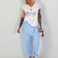 T-shirt cups - white