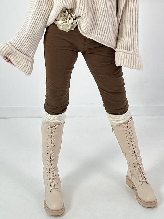 Trousers model "Daily Ready" - brown