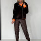 Biker Jacke - mokka