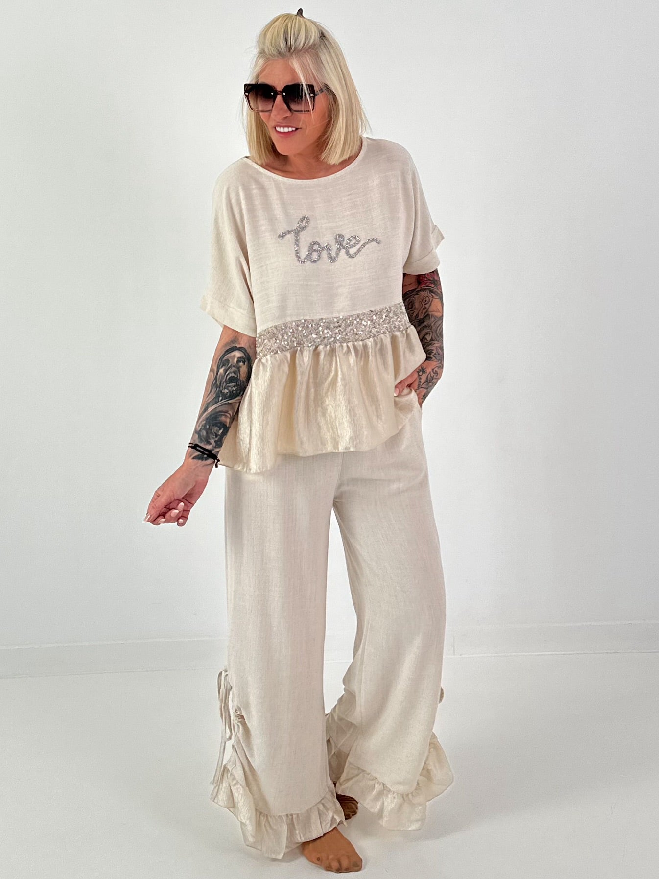 Two-piece Love - beige