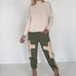 Basic Turtleneck-Pullover - beige