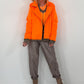Biker Jacke - neonorange