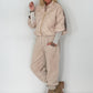 Weste mit Streifen - beige-mokka