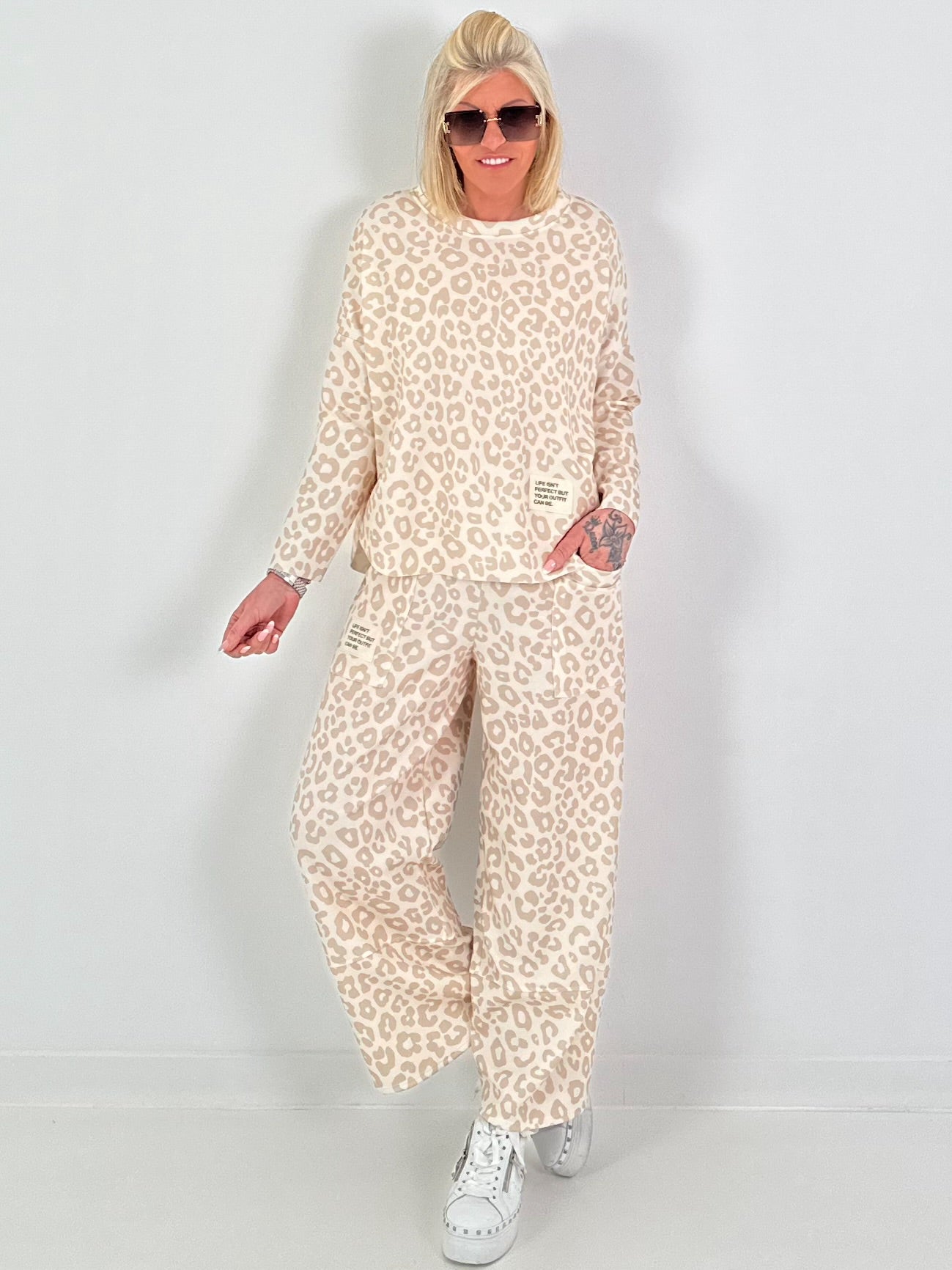 Tweedelig pak Leo - beige