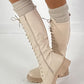 Boots model "Lacoria" - beige