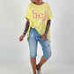 T-Shirt Hej - yellow