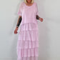 Kleid im Lagenlook - rosa