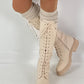 Boots model "Lacoria" - beige