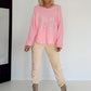 Weicher Pullover My Angel - rosa