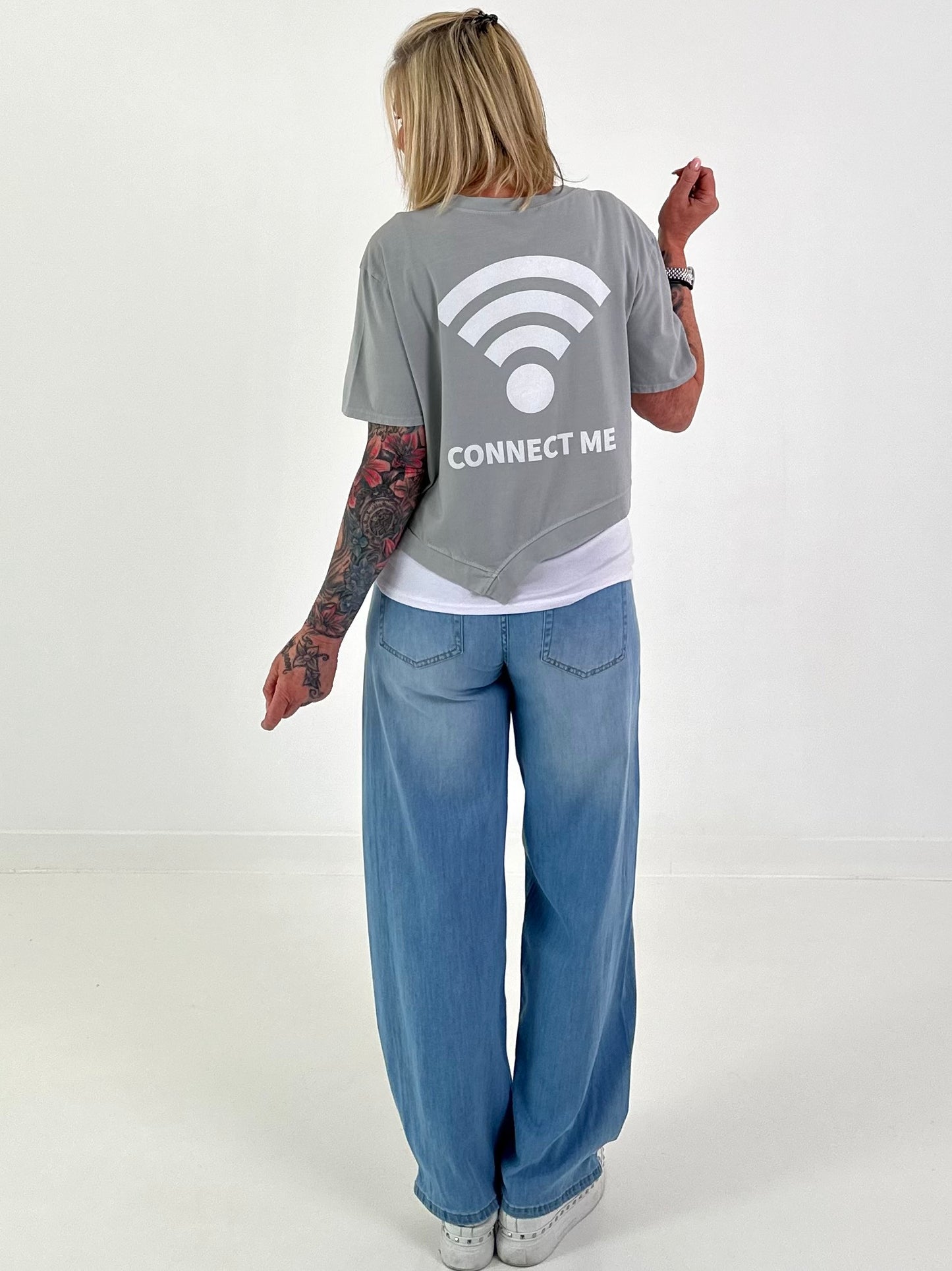 T-Shirt Connect Me - Grey