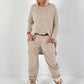 Corduroy trousers model “Casual Comfort” - beige