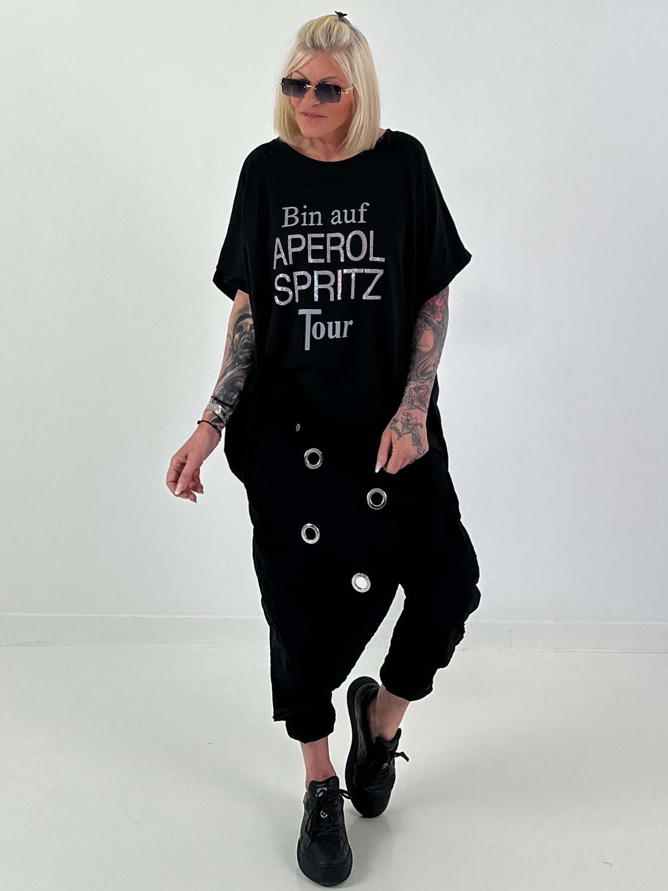 Oversized T-shirt on Tour - black