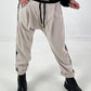 Baggy broek model "Change Flow" - beige