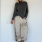 Basic Rollkragenpullover - anthrazit