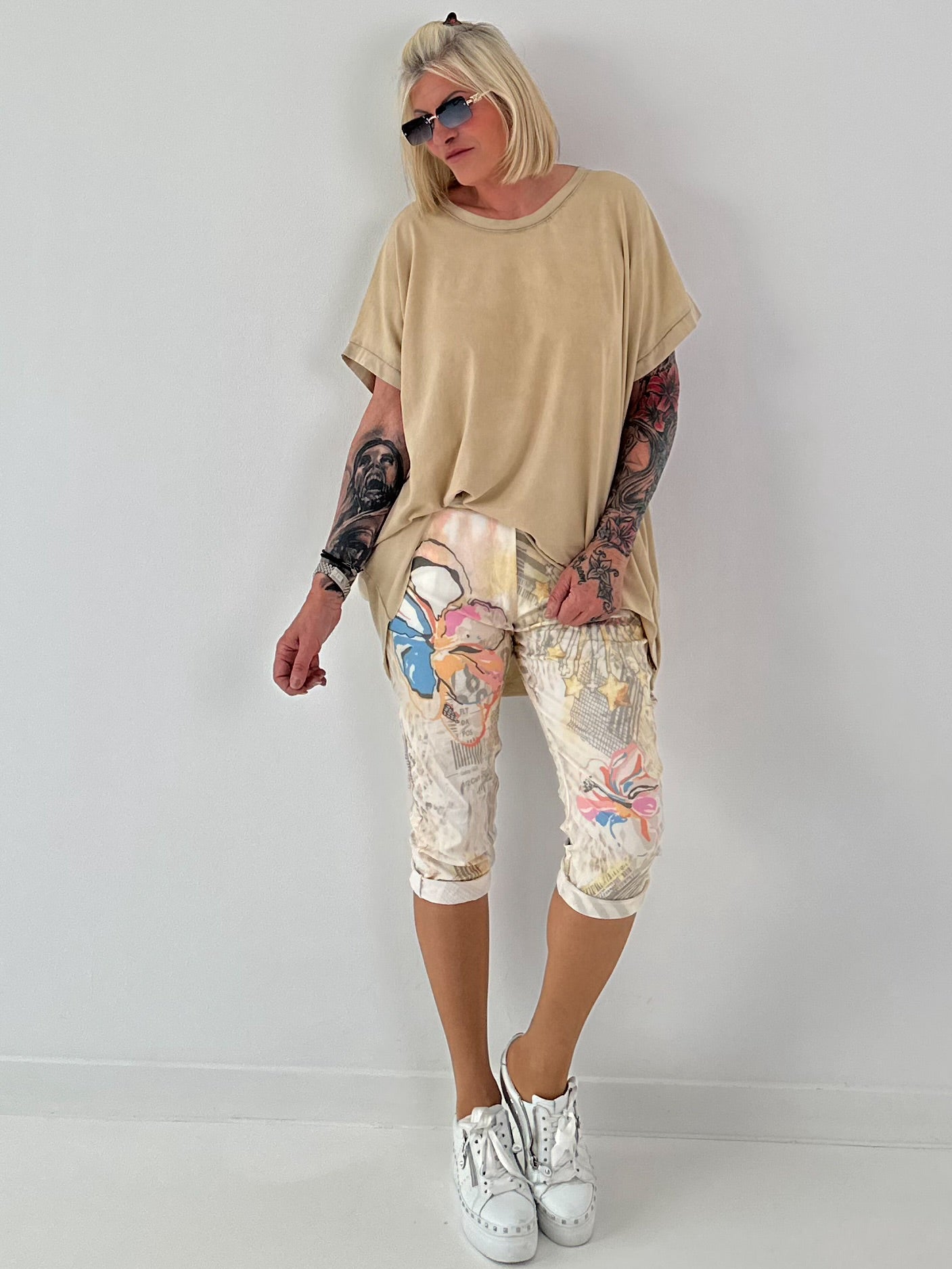 Oversized T-Shirt - sand