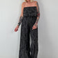 Romantischer Sommer Overall - mokka