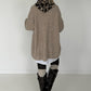 Rippstrickpullover - beige