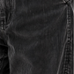Weiche Ballon-Cordhose mit Gürtel - stone-washed-schwarz