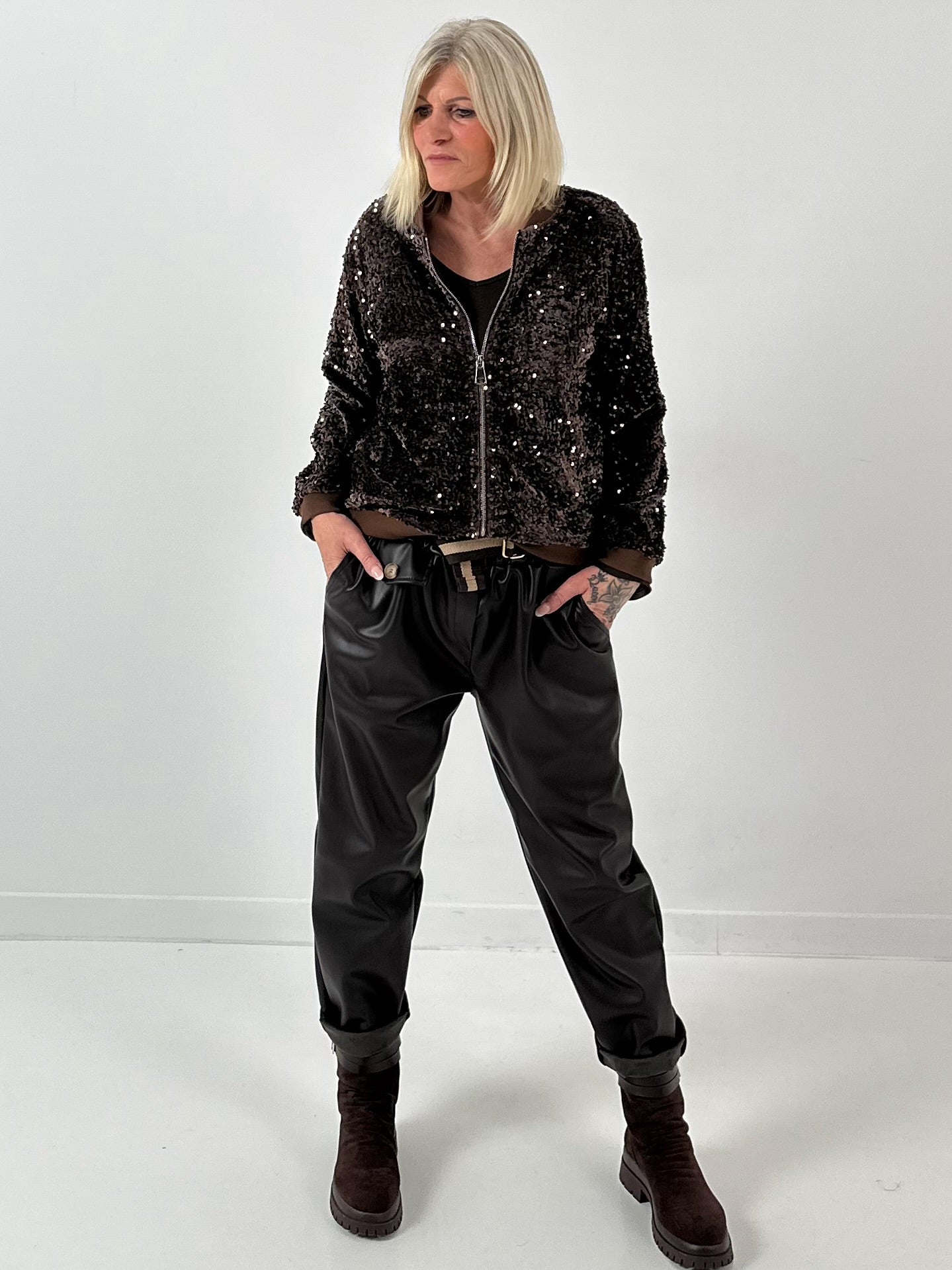 Glam Editon Blouson model "Mocha Shades"