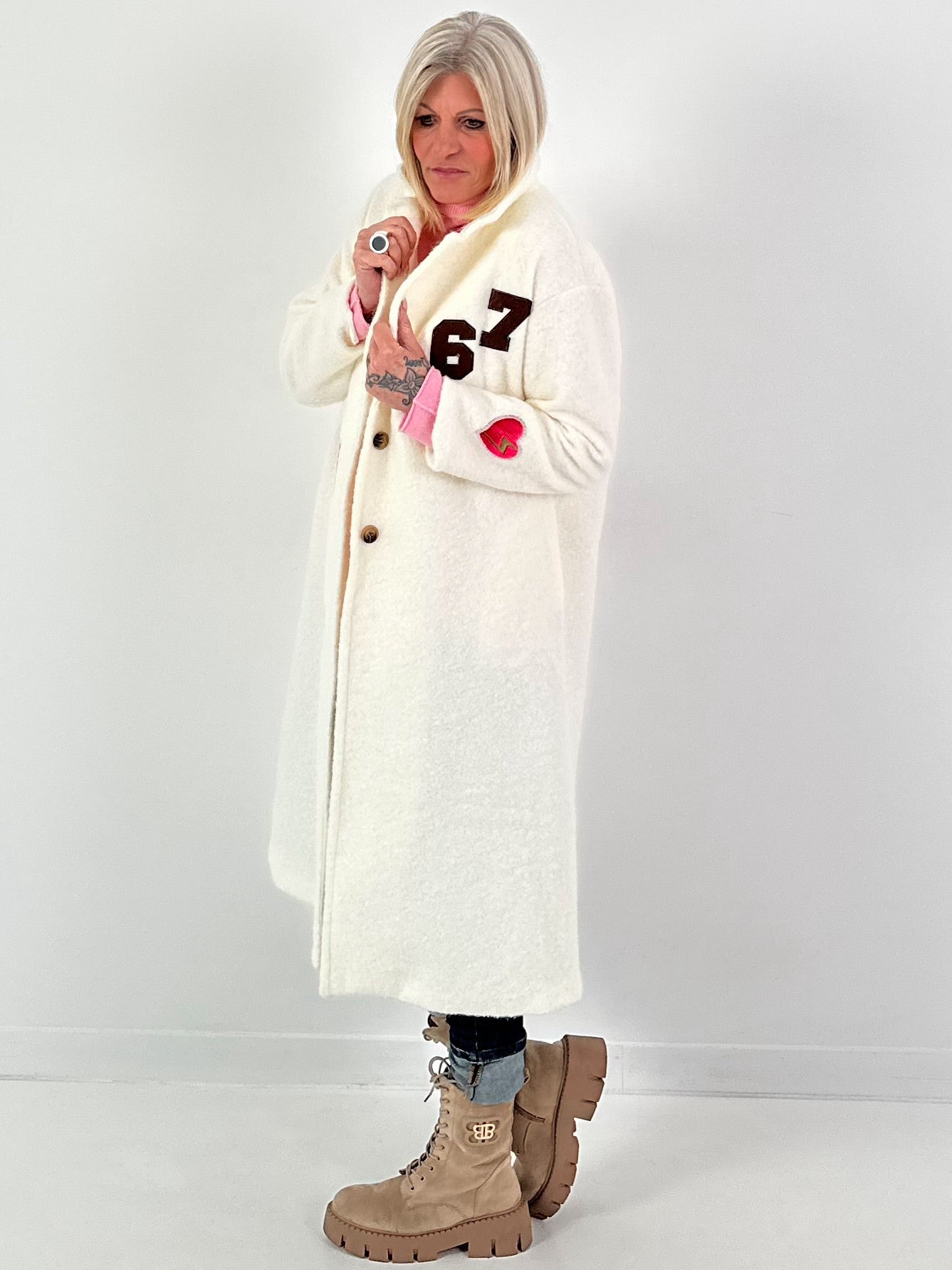 Jas model "Howdy Heart" - ecru