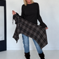 Waist Wrap im Karomuster - schwarz-mehrfarbig