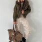 Canvas bag with special details - leopard