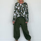 Shirt in all-over camouflage look - white-multicolored