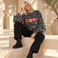Leo Iconic Sweater - Grey Multicolor