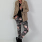 Blazer in Leder-Optik - taupe