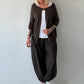 Leichte Feinstrickjacke mit Knopf- mokka