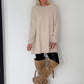 Longpullover - beige