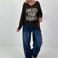 Oversized Shirt Unlock Your Dreams - mocha