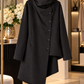 Stylischer asymmetrischer Blazer - schwarz