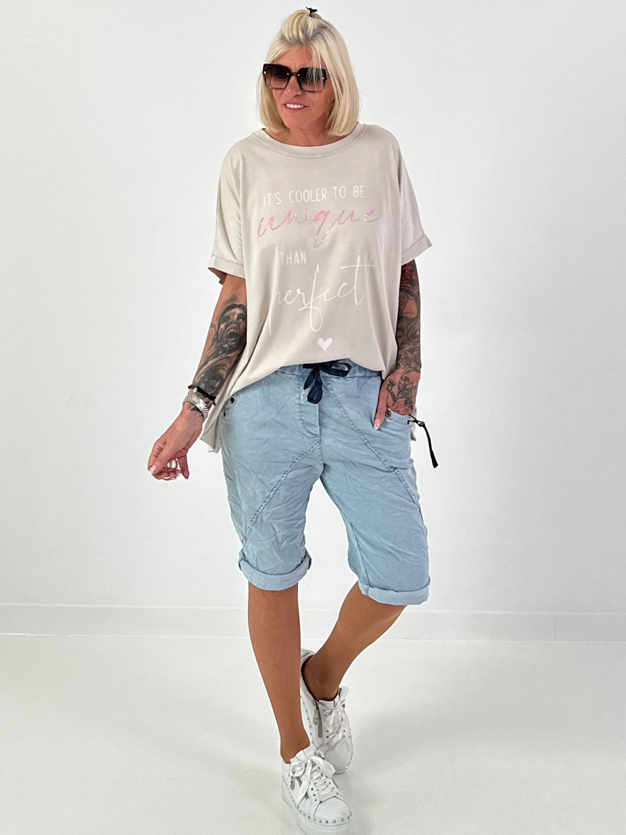 T-Shirt Unique - beige