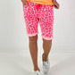 Kurze Hose Leo - neonpink-neonorange-weiss