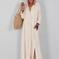 Linen dress - beige