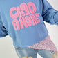 Sweater Ciao Amore - hellblau