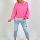 Sweater model "Color Whisper" - pink