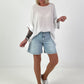Structured shirt - white