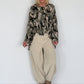 Shirt im Allover-Camouflage-Look - beige-mehrfarbig