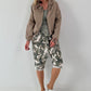 Balloon jacket with sophisticated collar - taupe