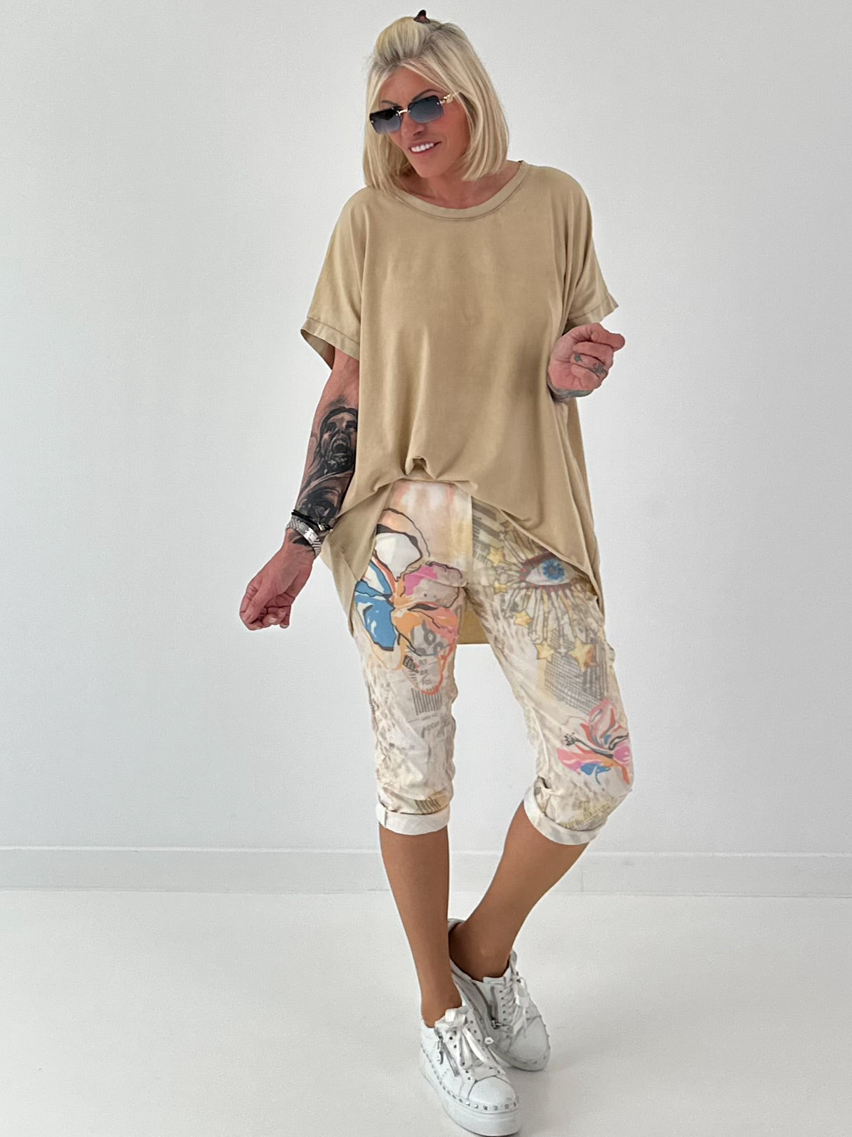 Oversized T-Shirt - sand
