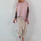 Oversized T-Shirt - puderrosa