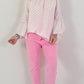 Tuniek met hartjes - wit-roze